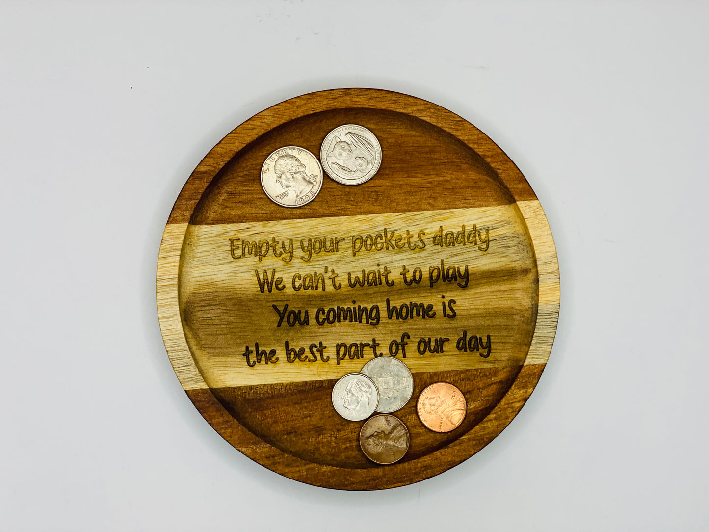 Round Change Tray