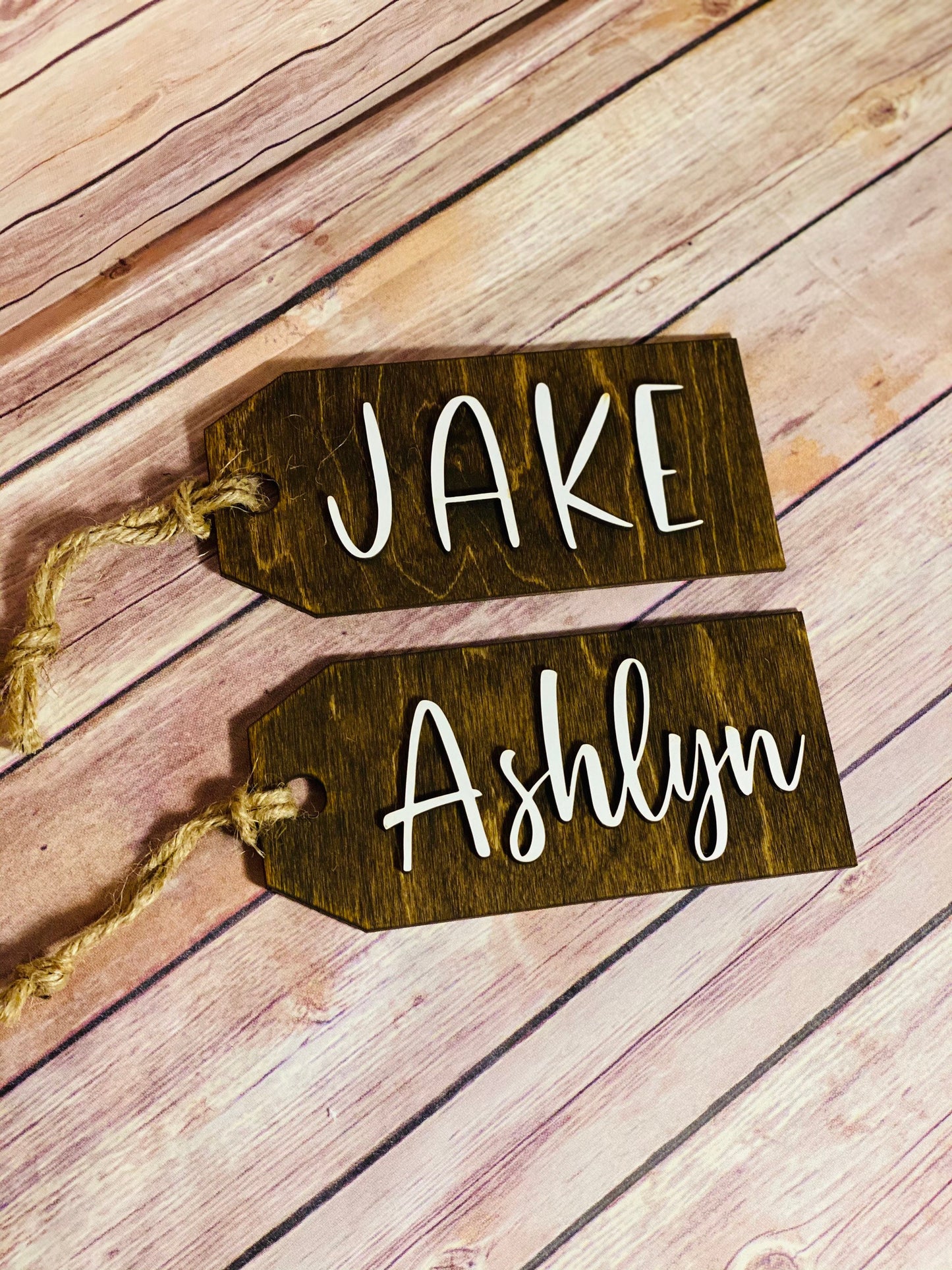 Stocking Tags! Personalized choice of script or print