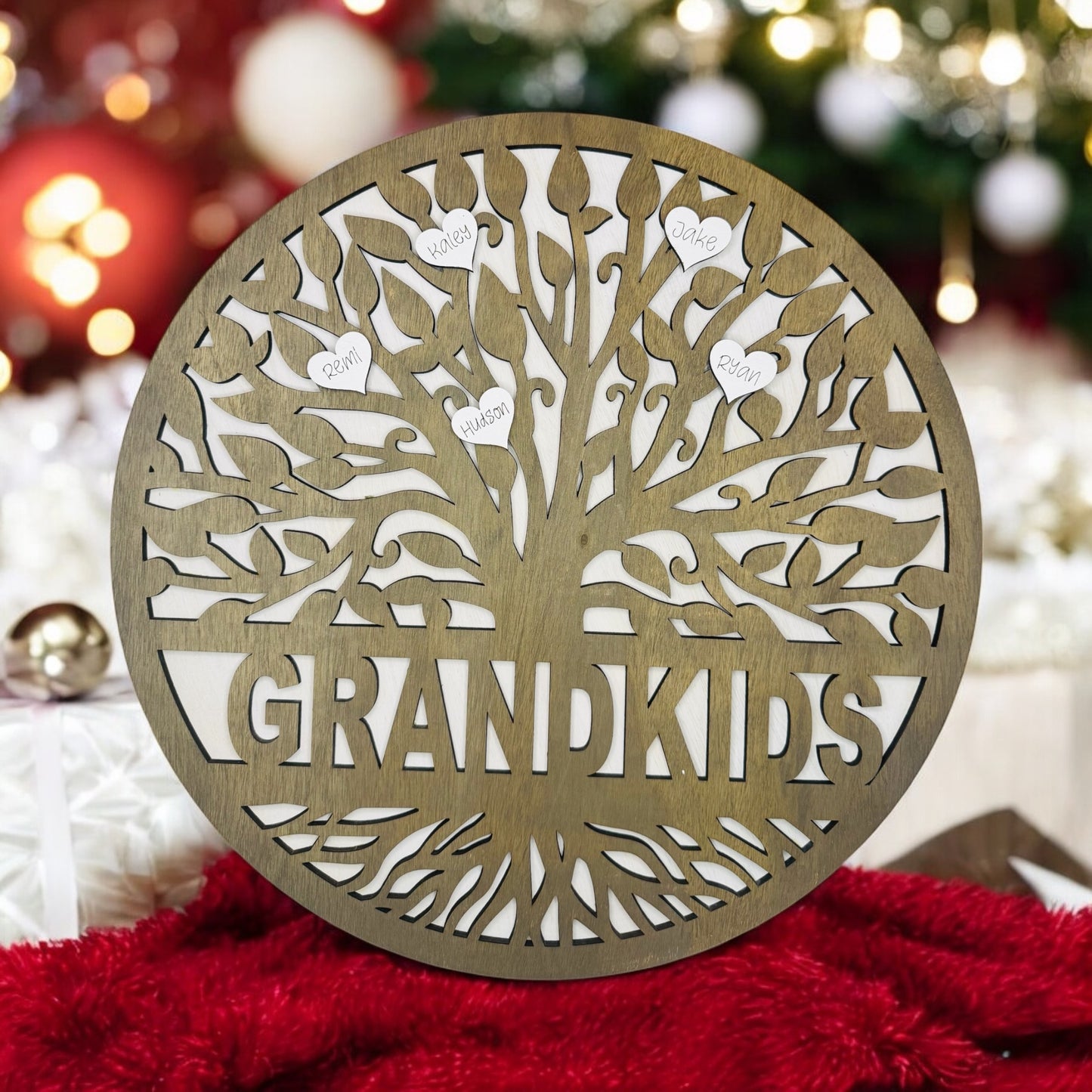 Grandkids Sign custom