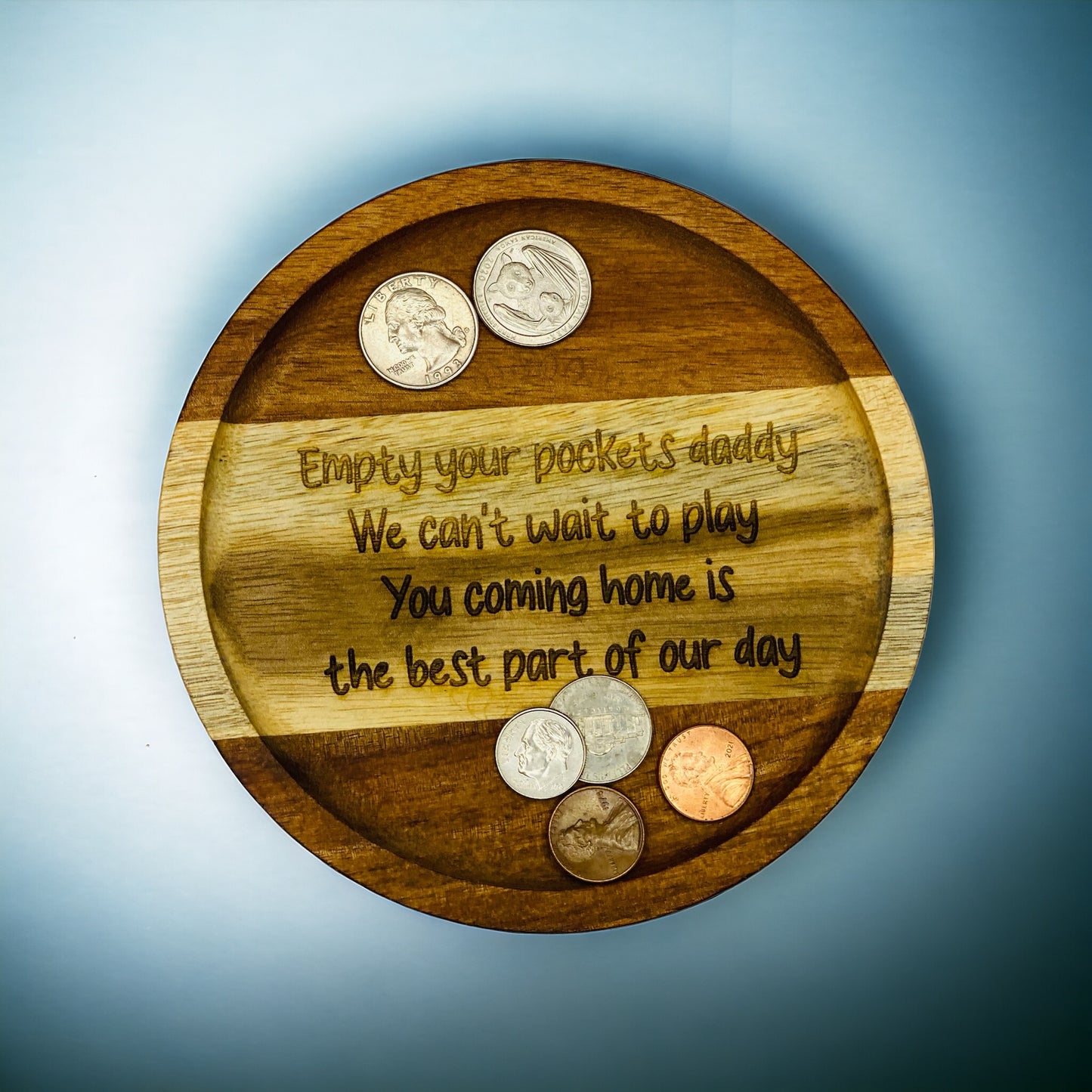 Round Change Tray