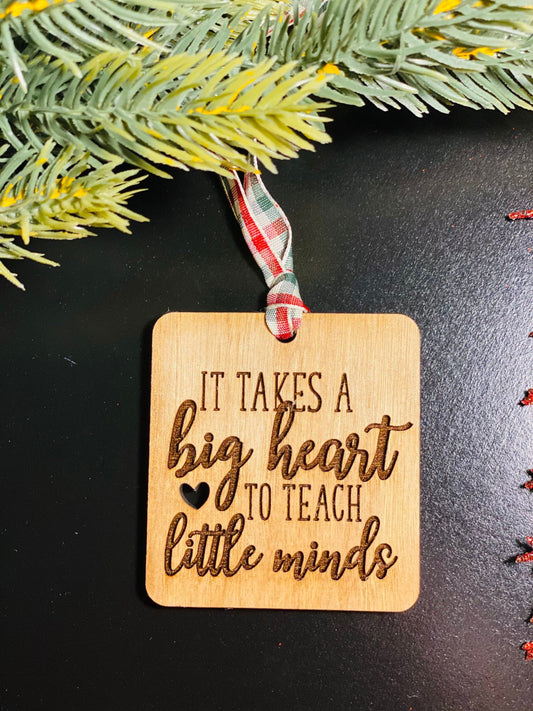 Teachers have big hearts!