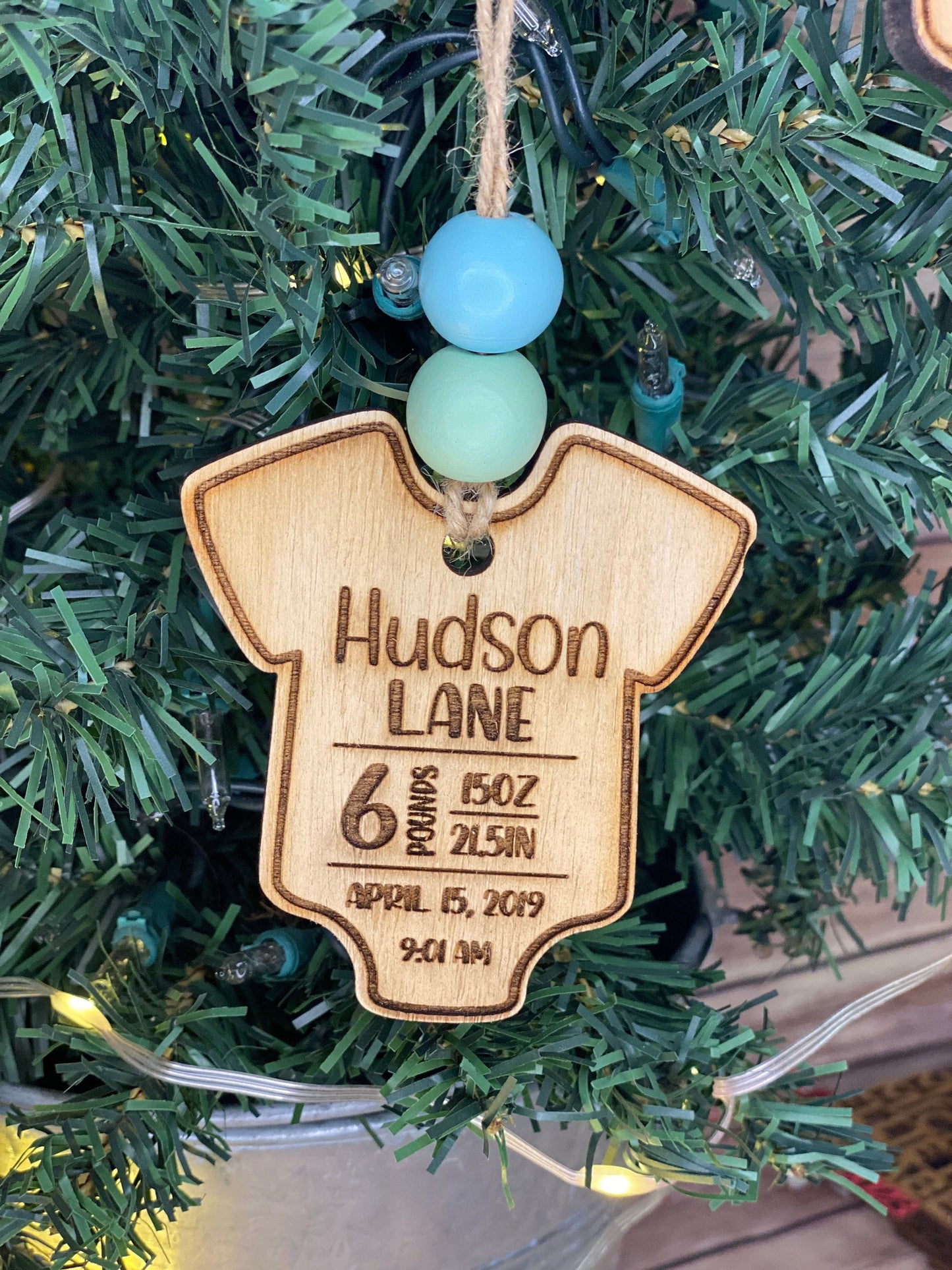 Customizable Baby Ornament