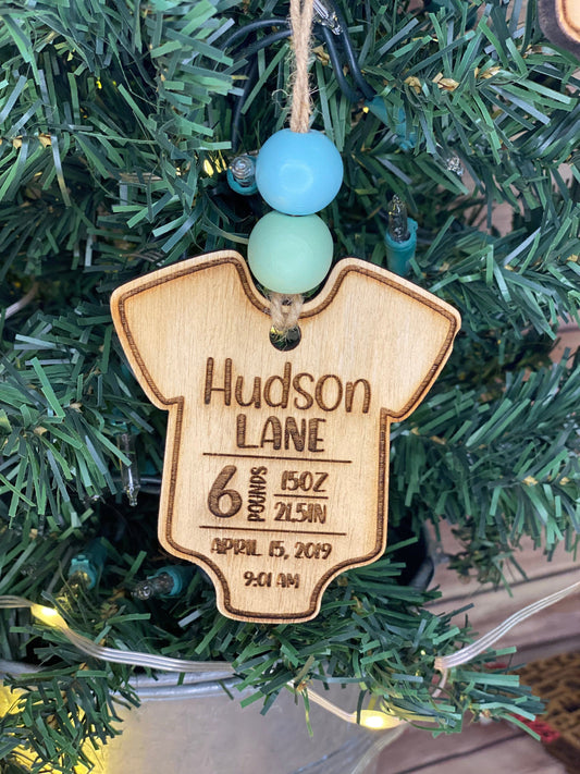 Customizable Baby Ornament