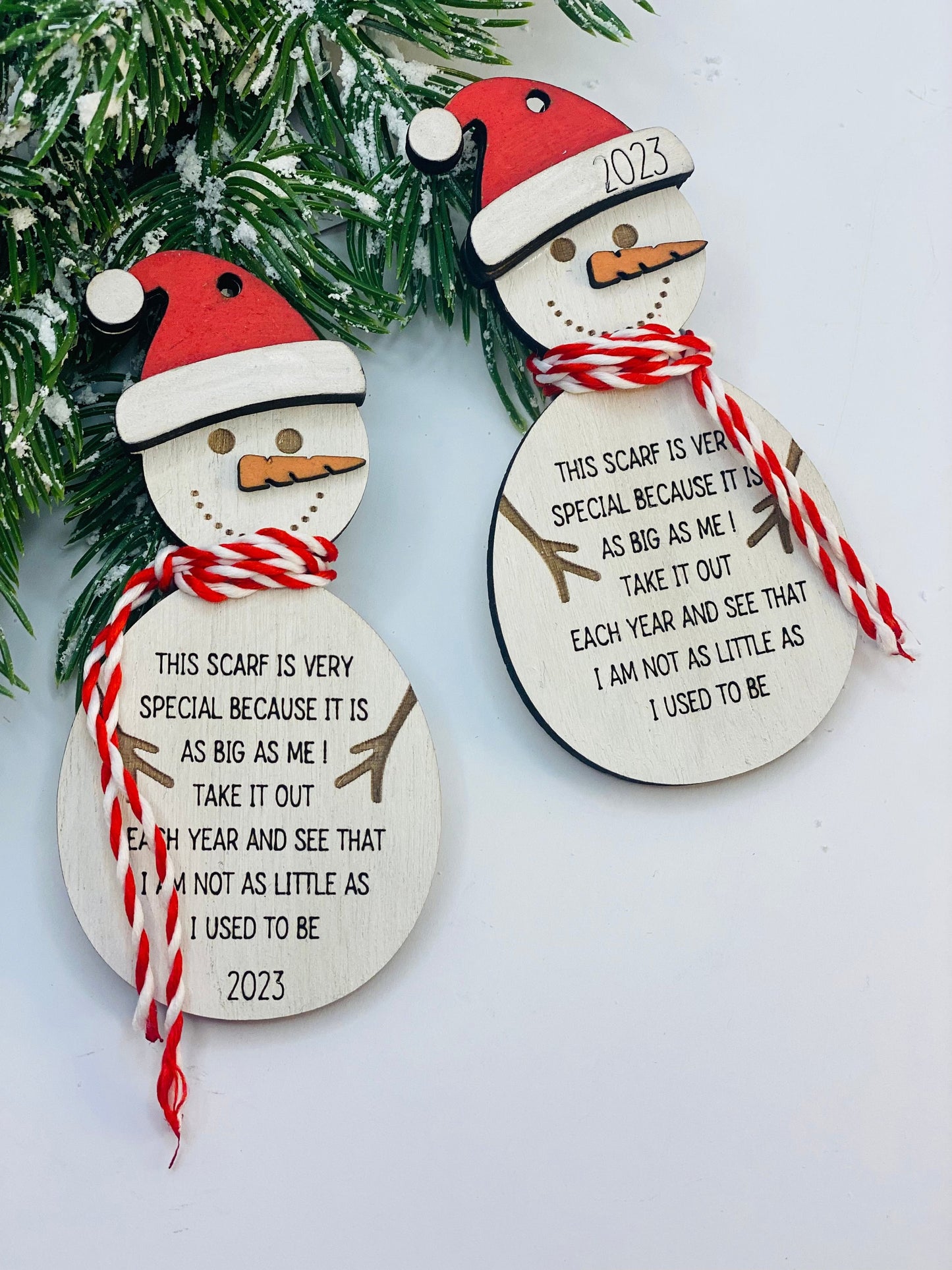 Snowman Growth Ornament