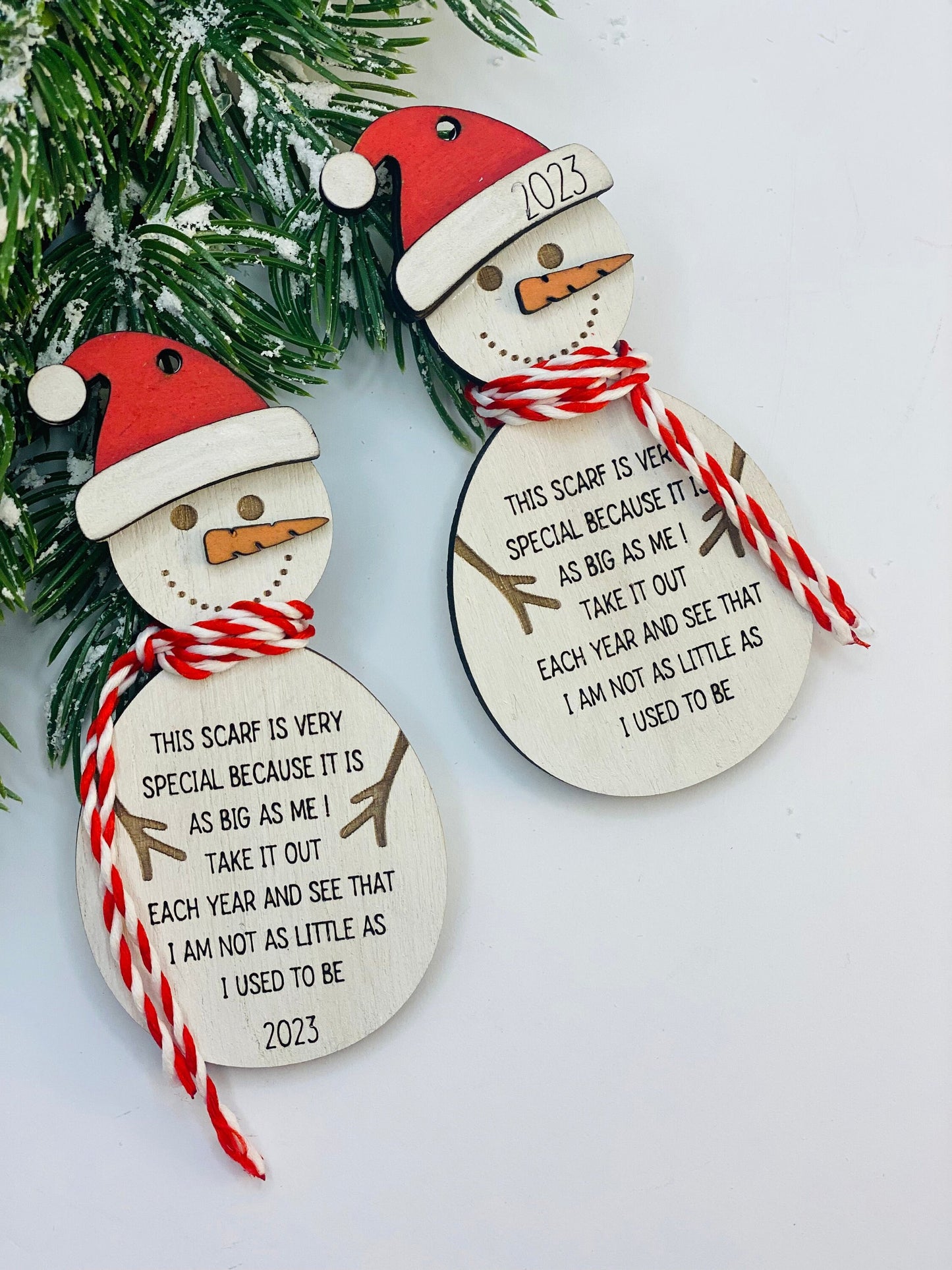 Snowman Growth Ornament