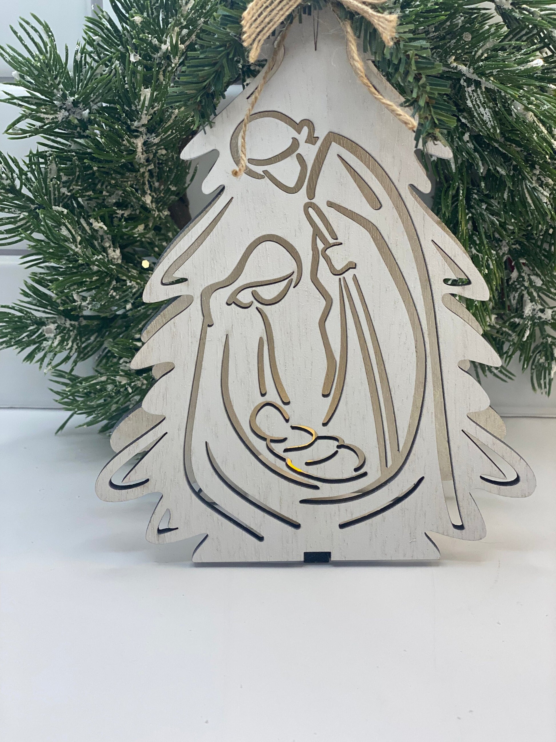 Lighted Nativity