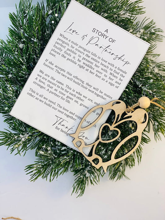 A Story of Love Ornament