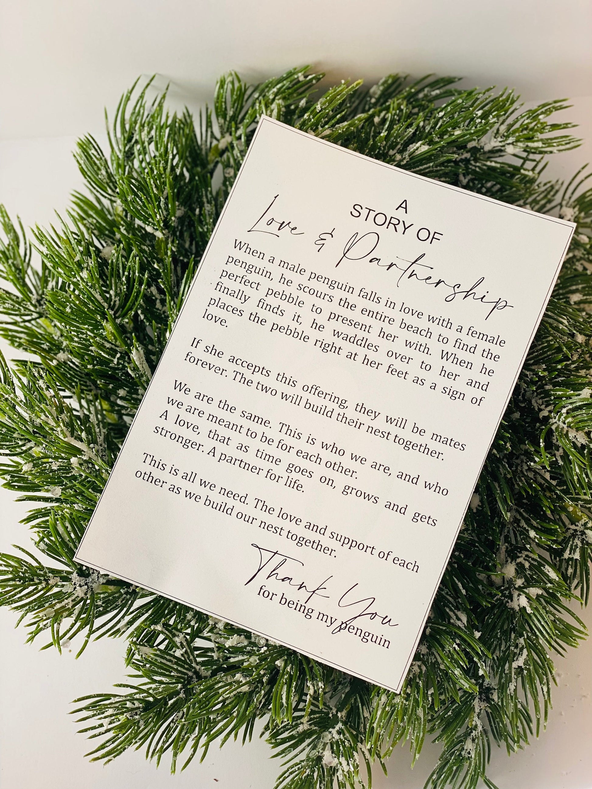 A Story of Love Ornament