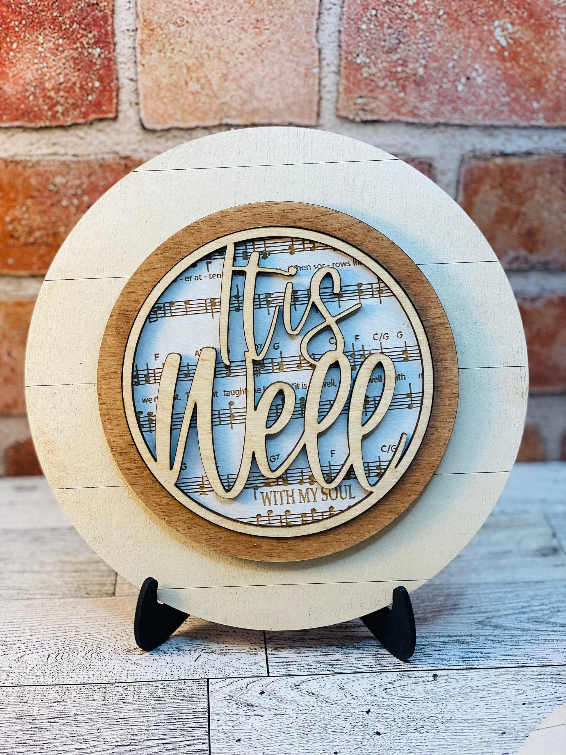 Interchangeable Round Sign