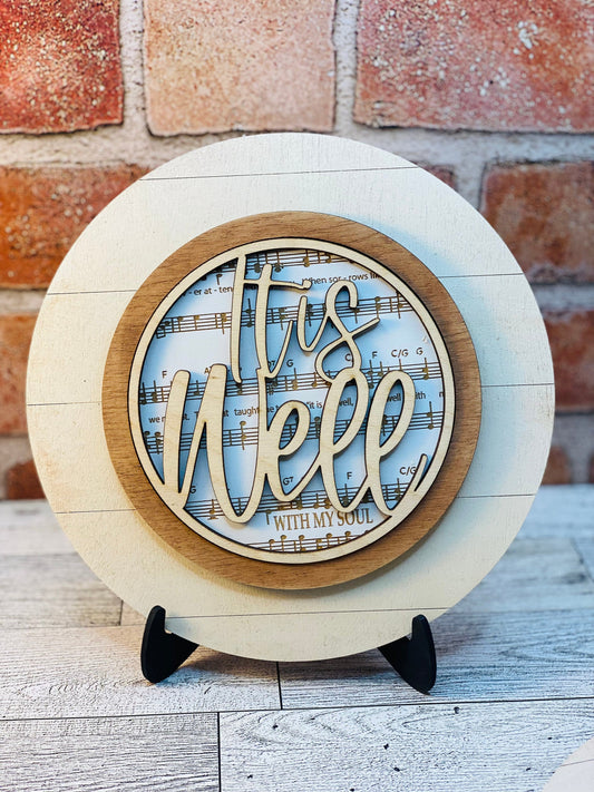 Interchangeable Round Sign