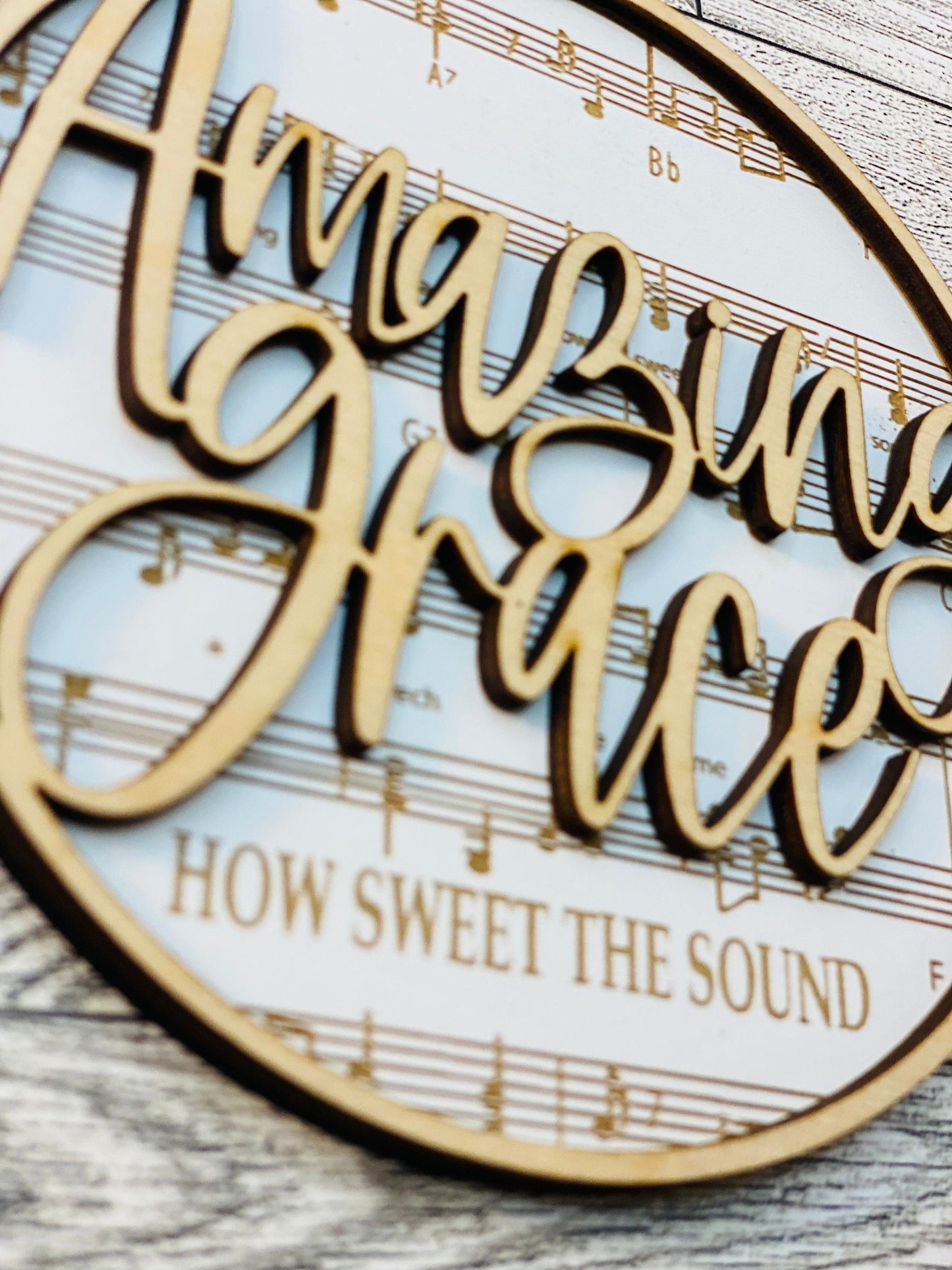 Interchangeable Round Sign