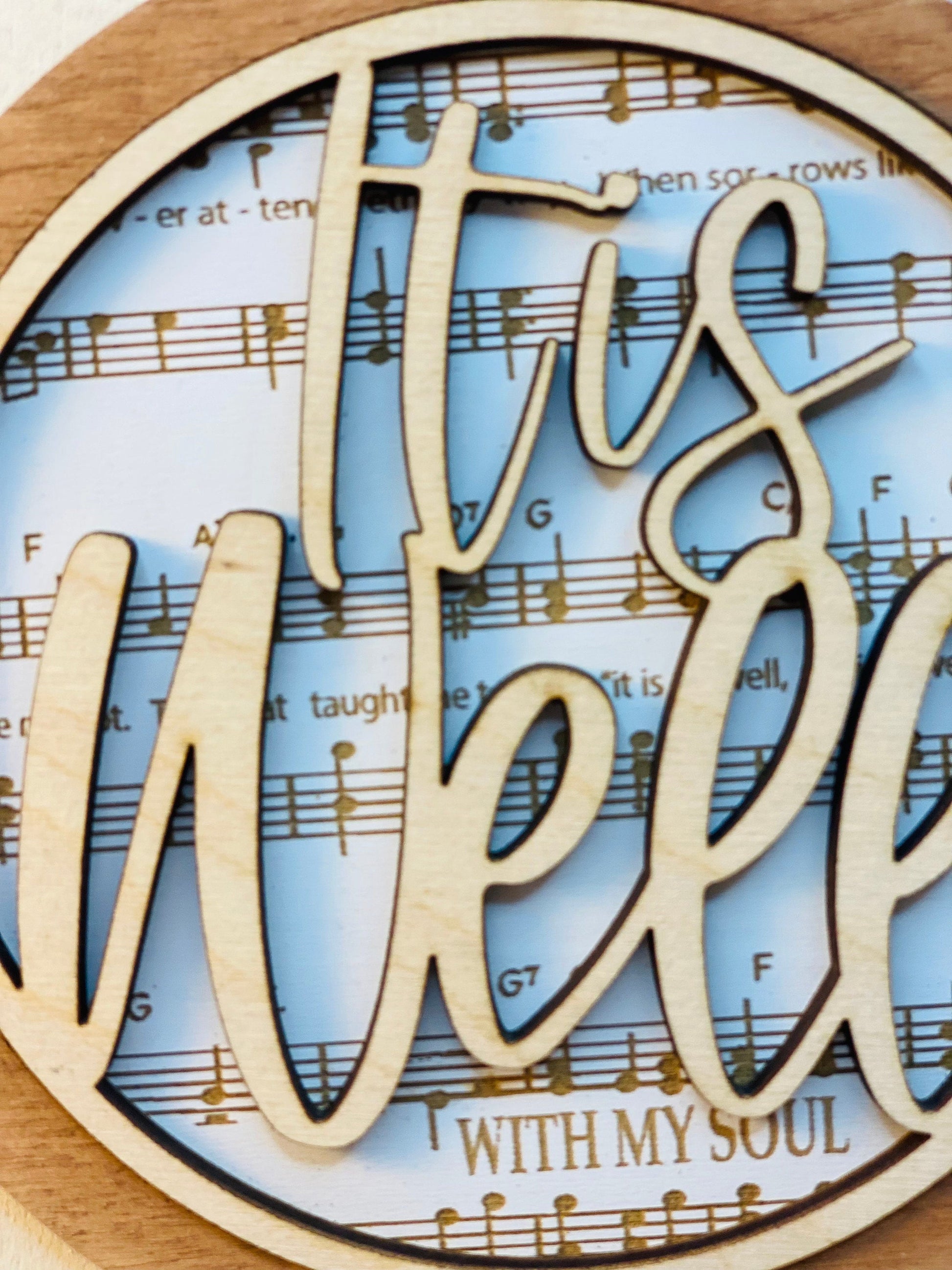 Interchangeable Round Sign