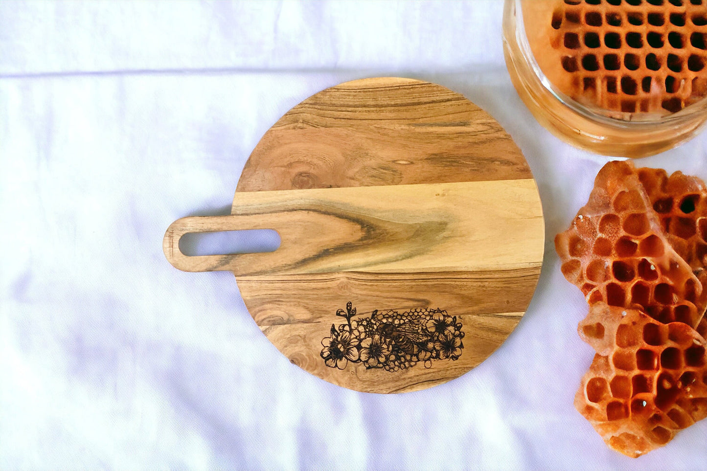 Honeycomb charcuterie board