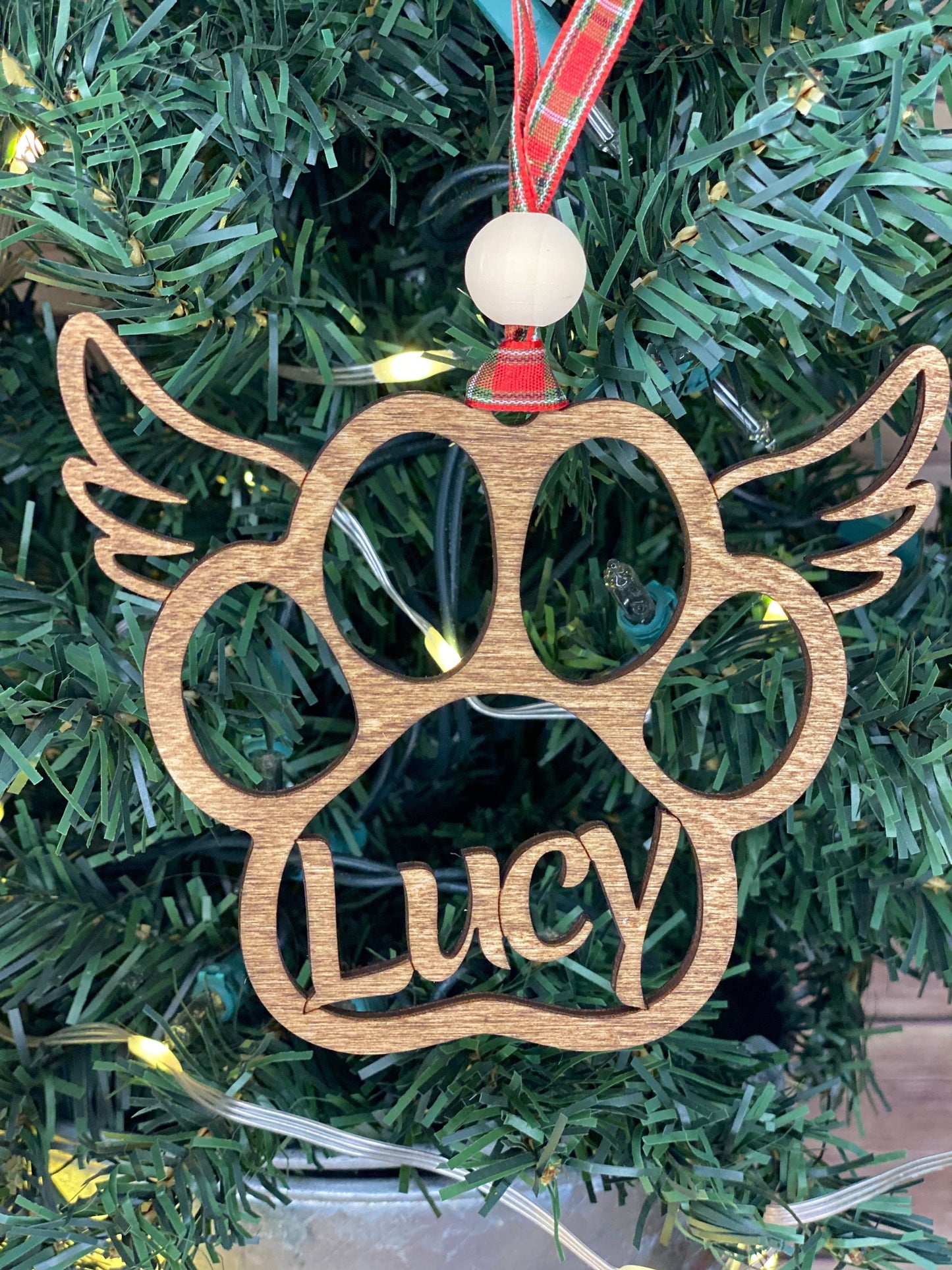 Paw Print Ornament