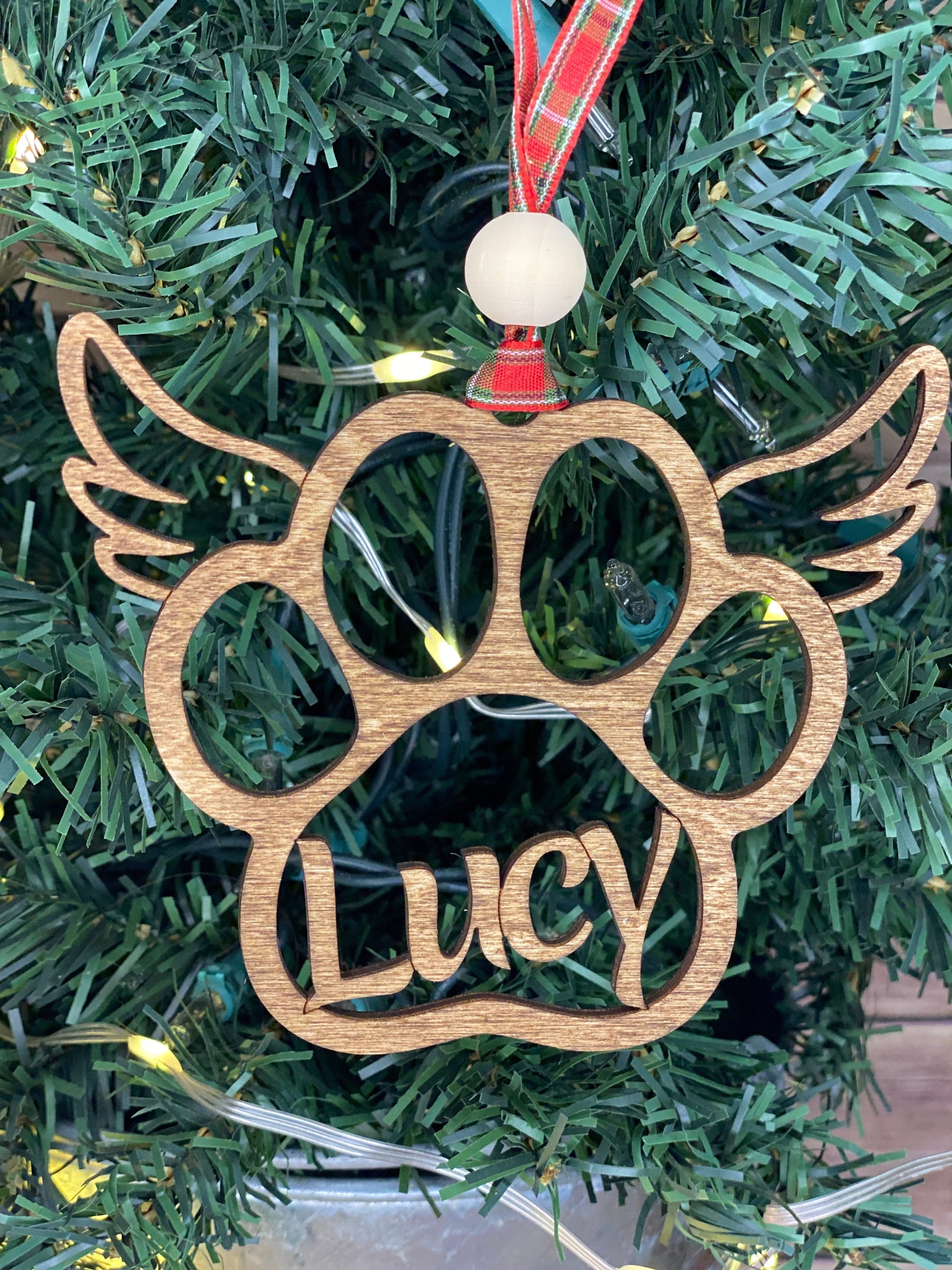 Paw Print Ornament
