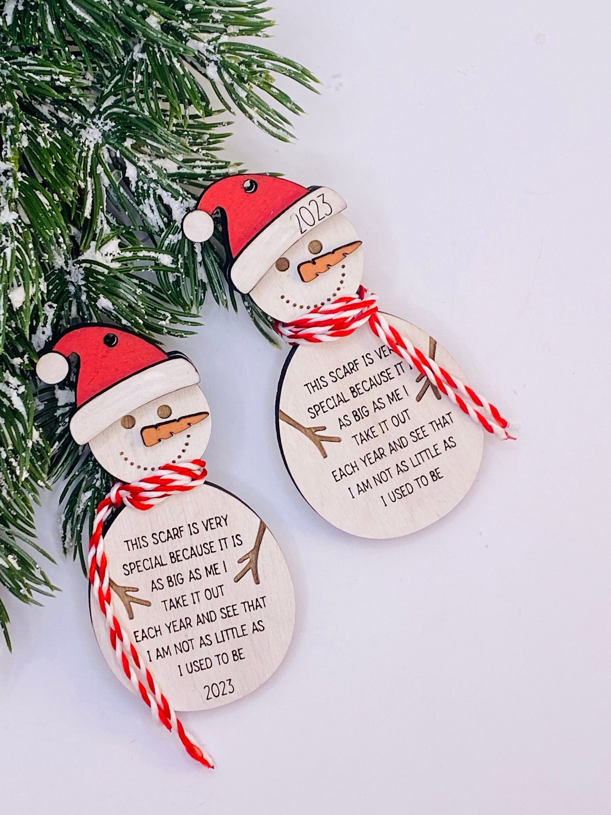 Snowman Growth Ornament