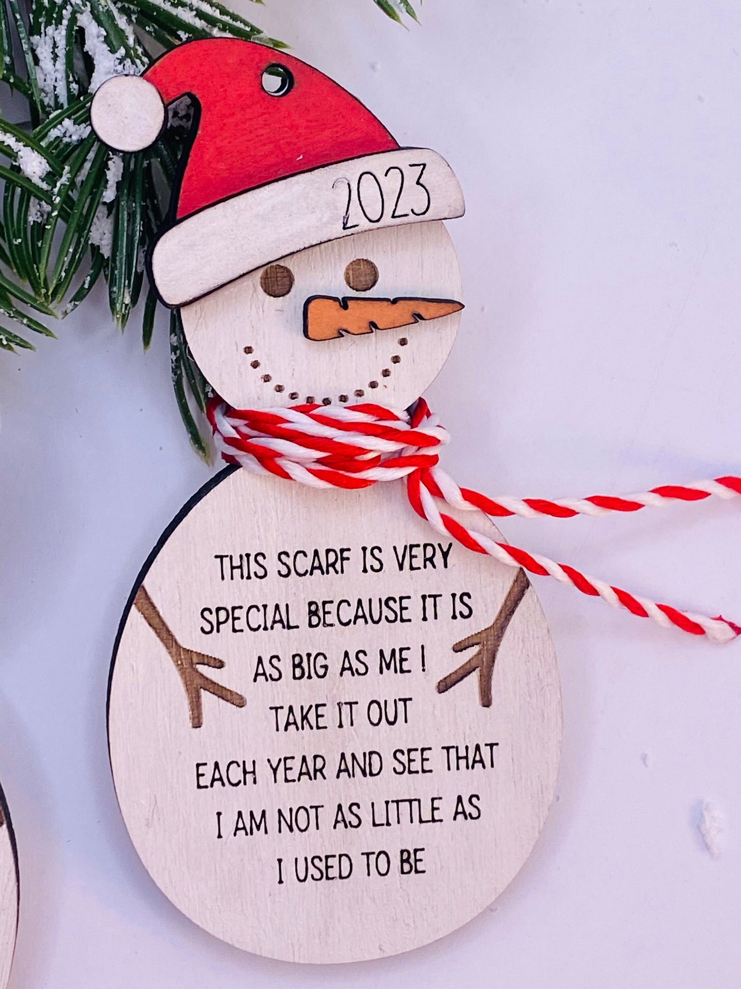 Snowman Growth Ornament