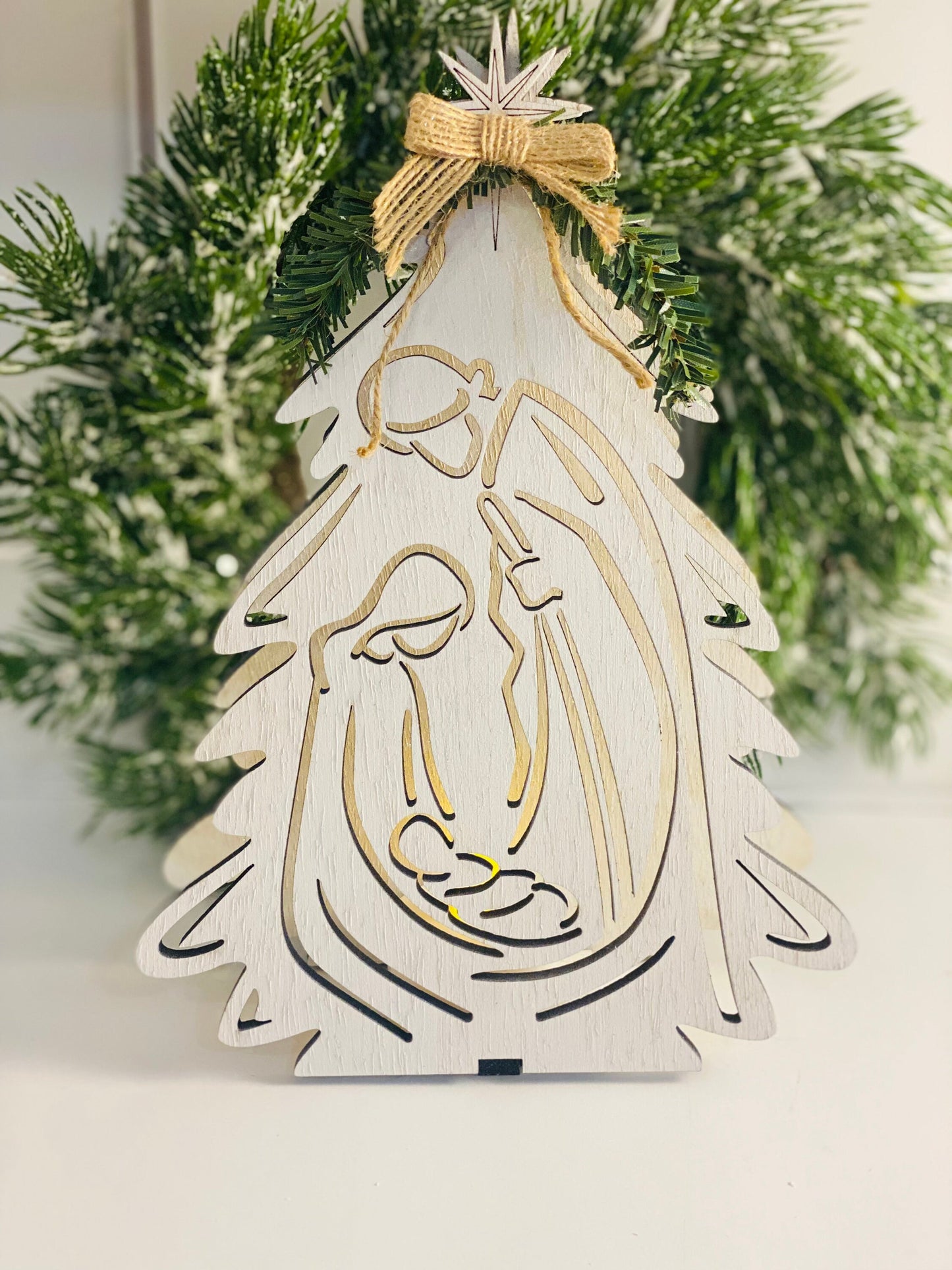 Lighted Nativity