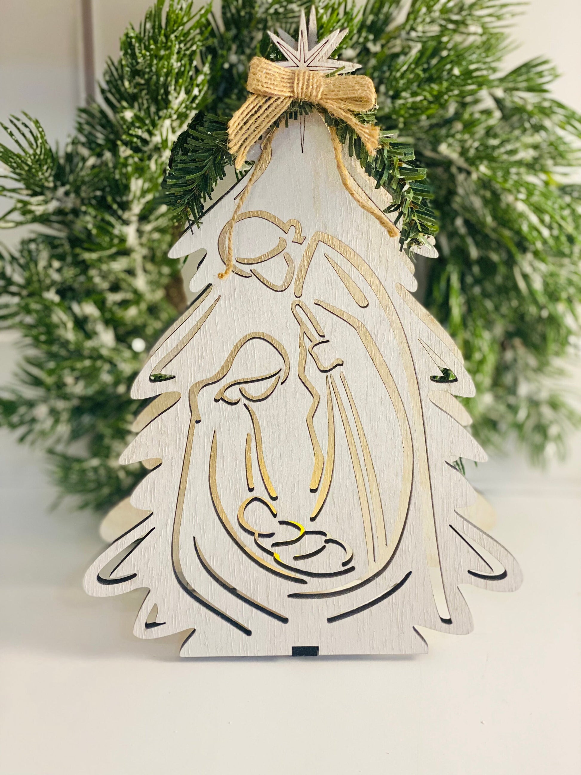 Lighted Nativity