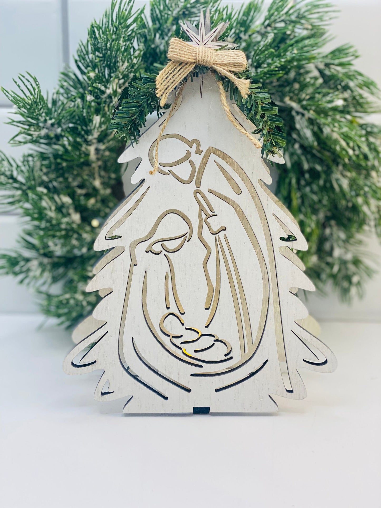 Lighted Nativity