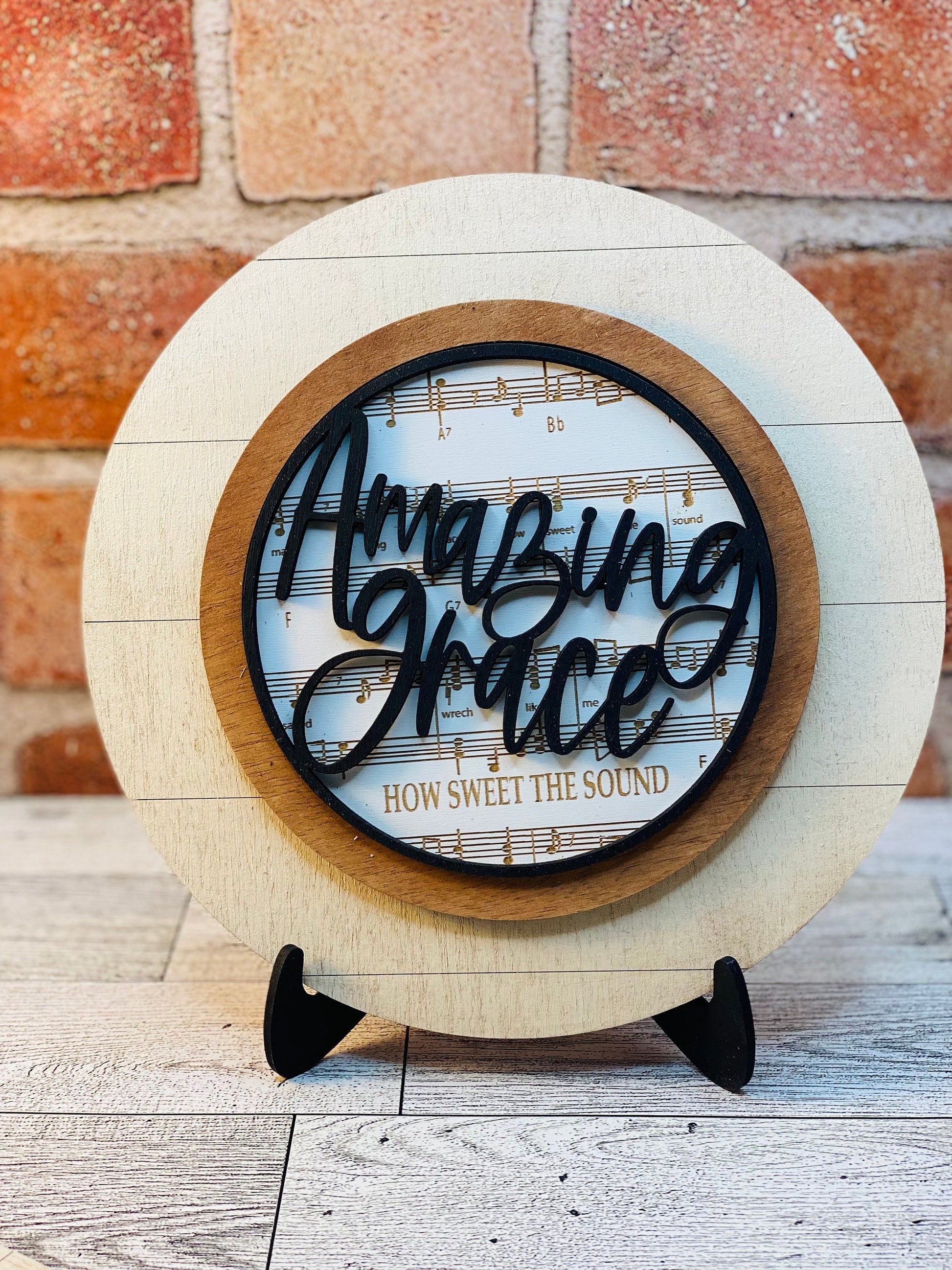 Interchangeable Round Sign