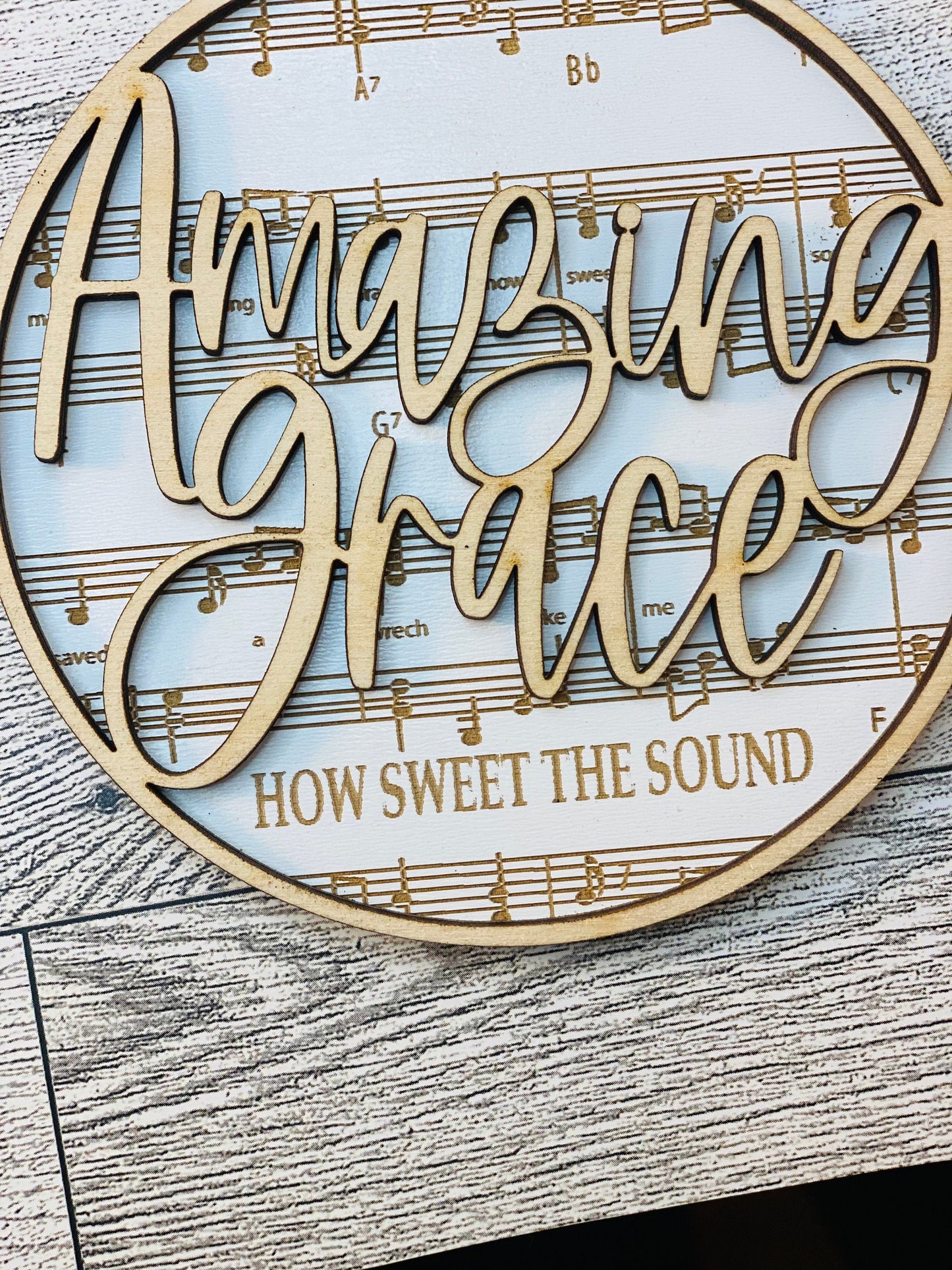 Interchangeable Round Sign