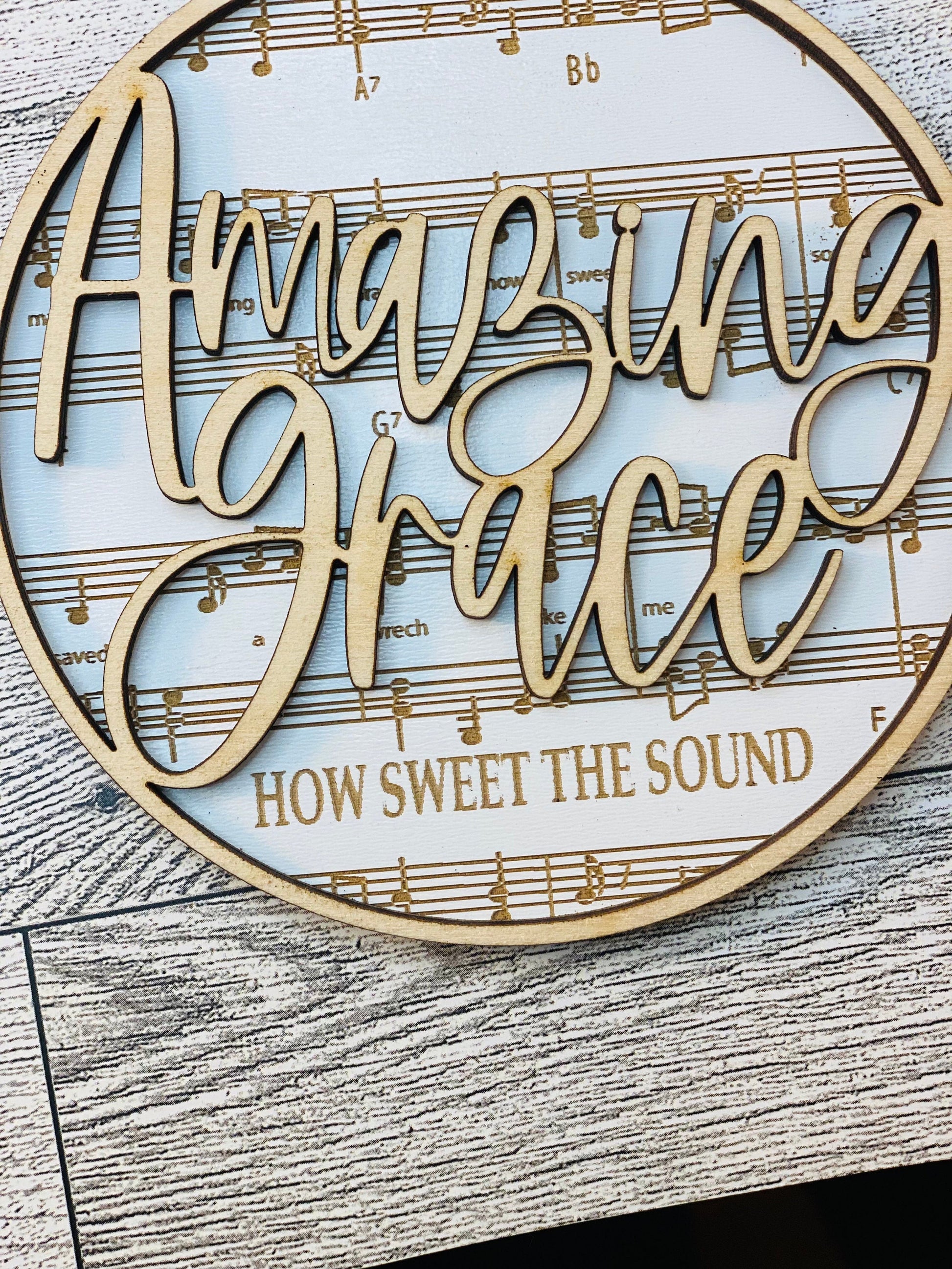 Interchangeable Round Sign