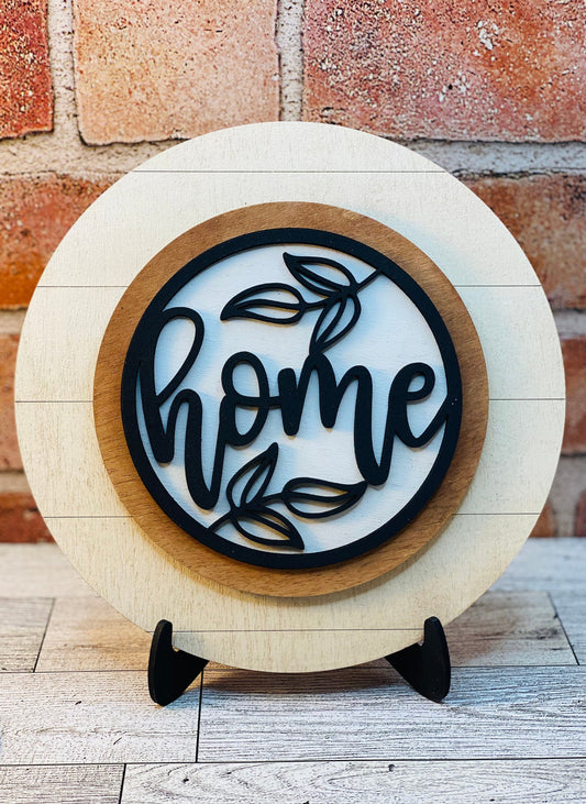 Home Interchangeable sign