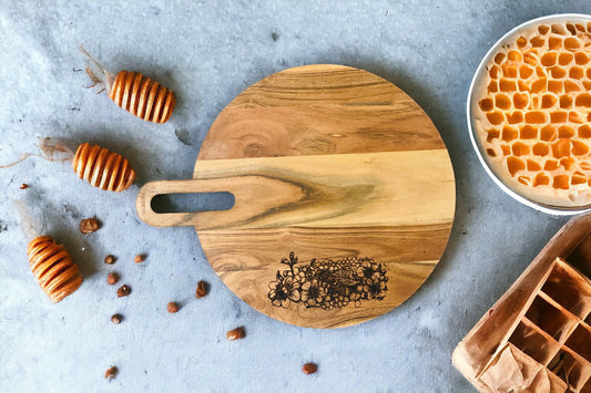 Honeycomb charcuterie board
