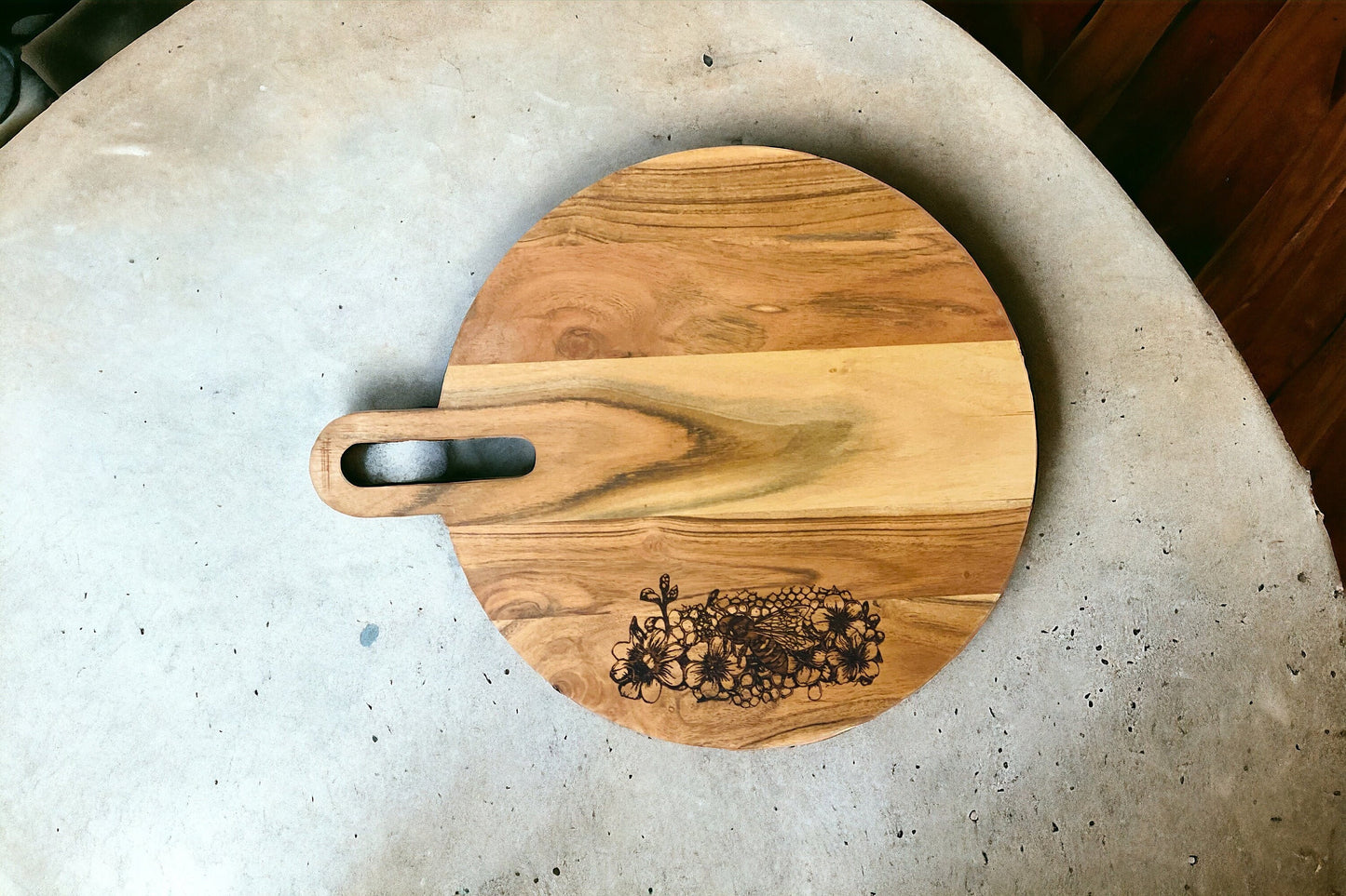 Honeycomb charcuterie board