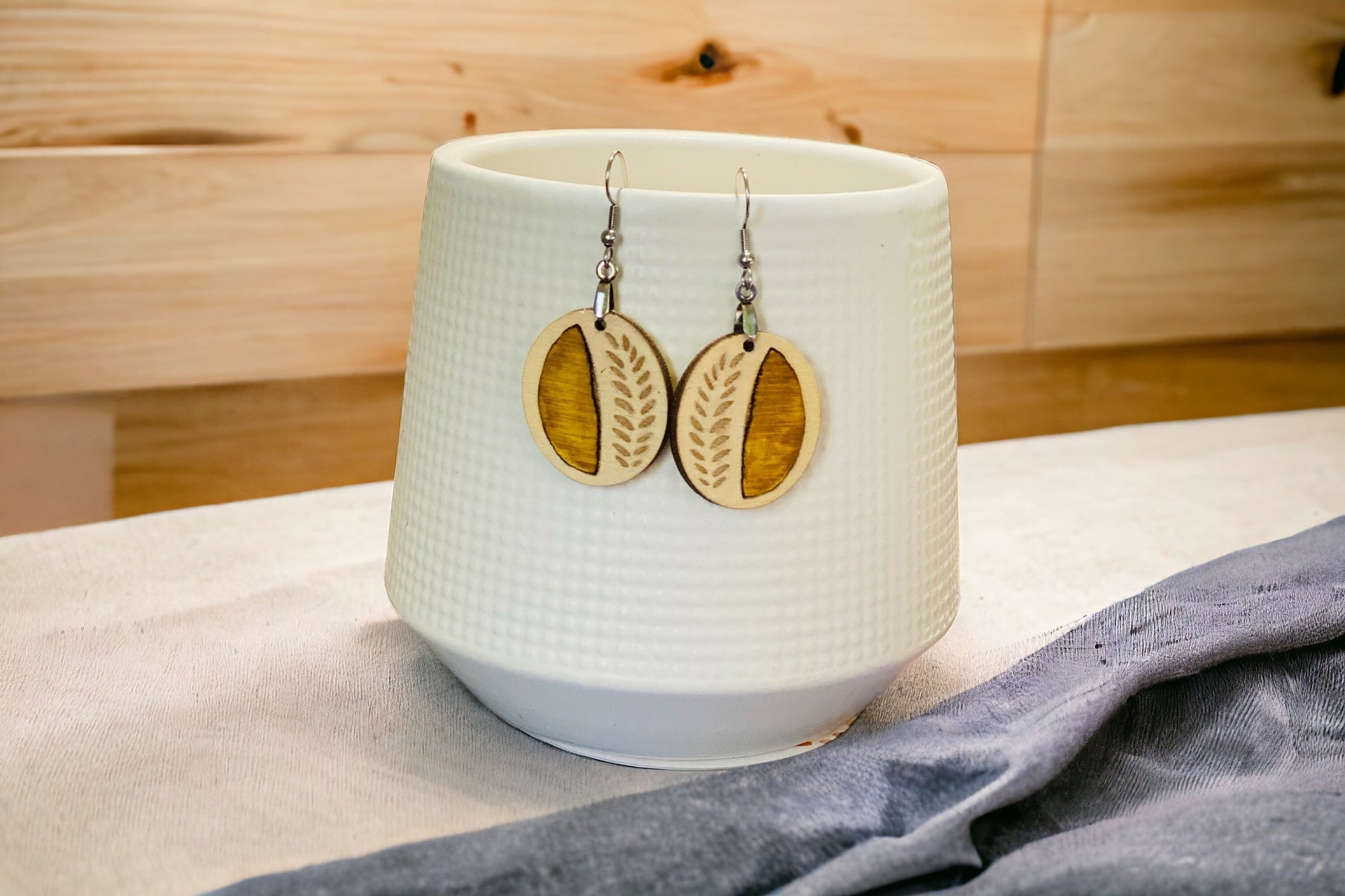 Sourdough earrings