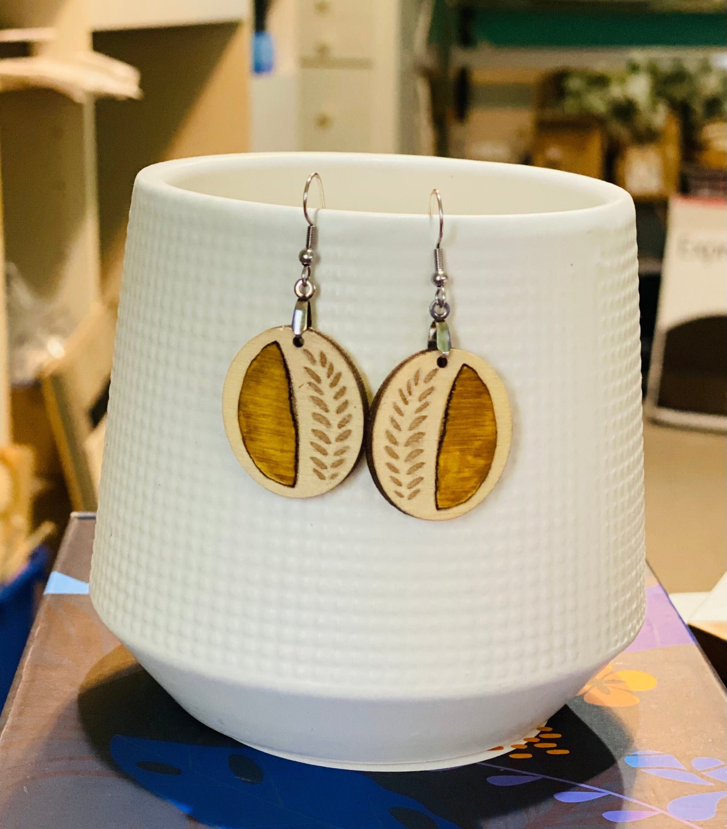Sourdough earrings