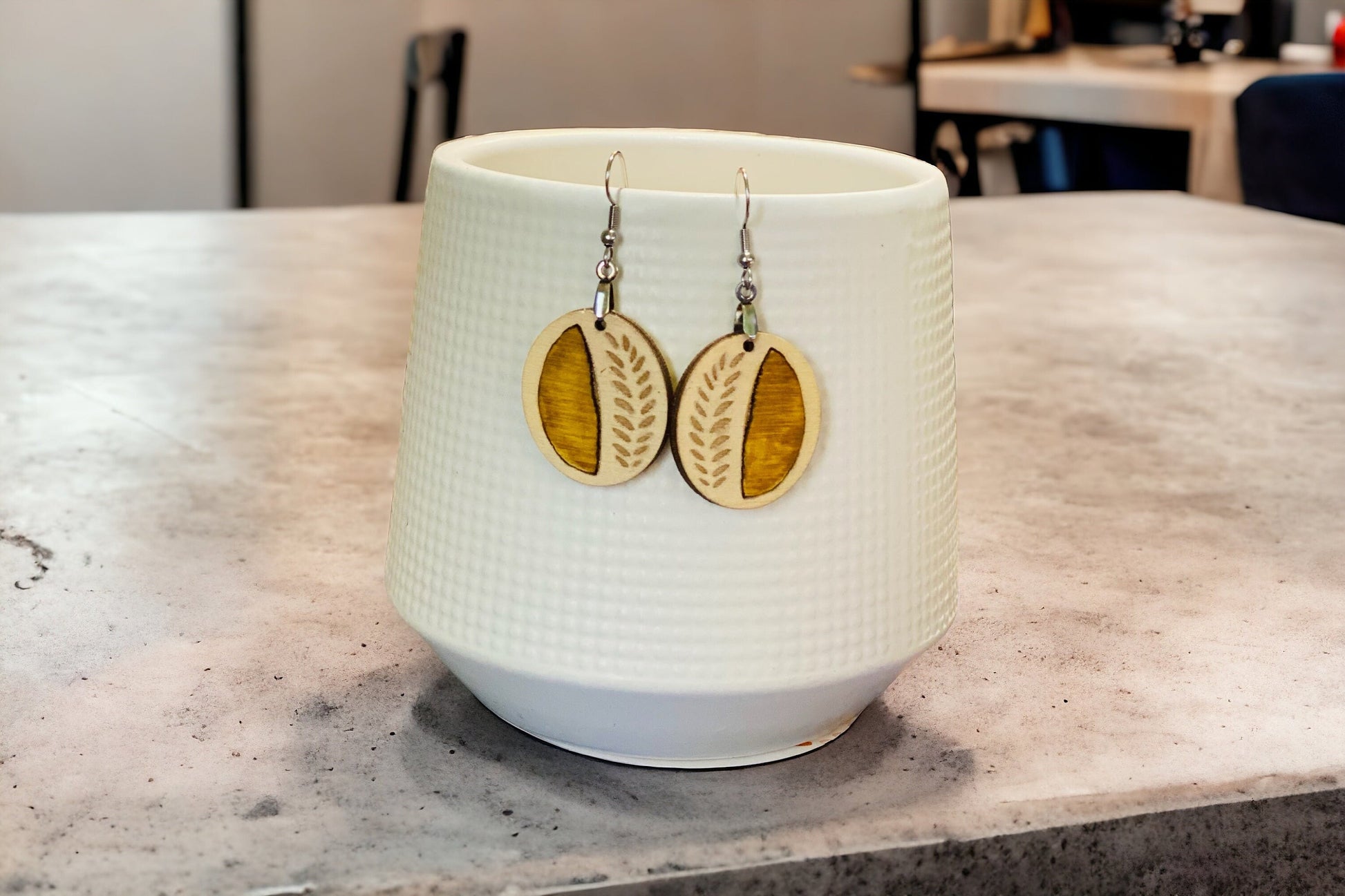 Sourdough earrings