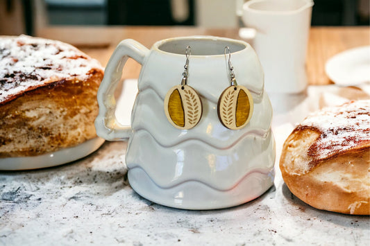 Sourdough earrings