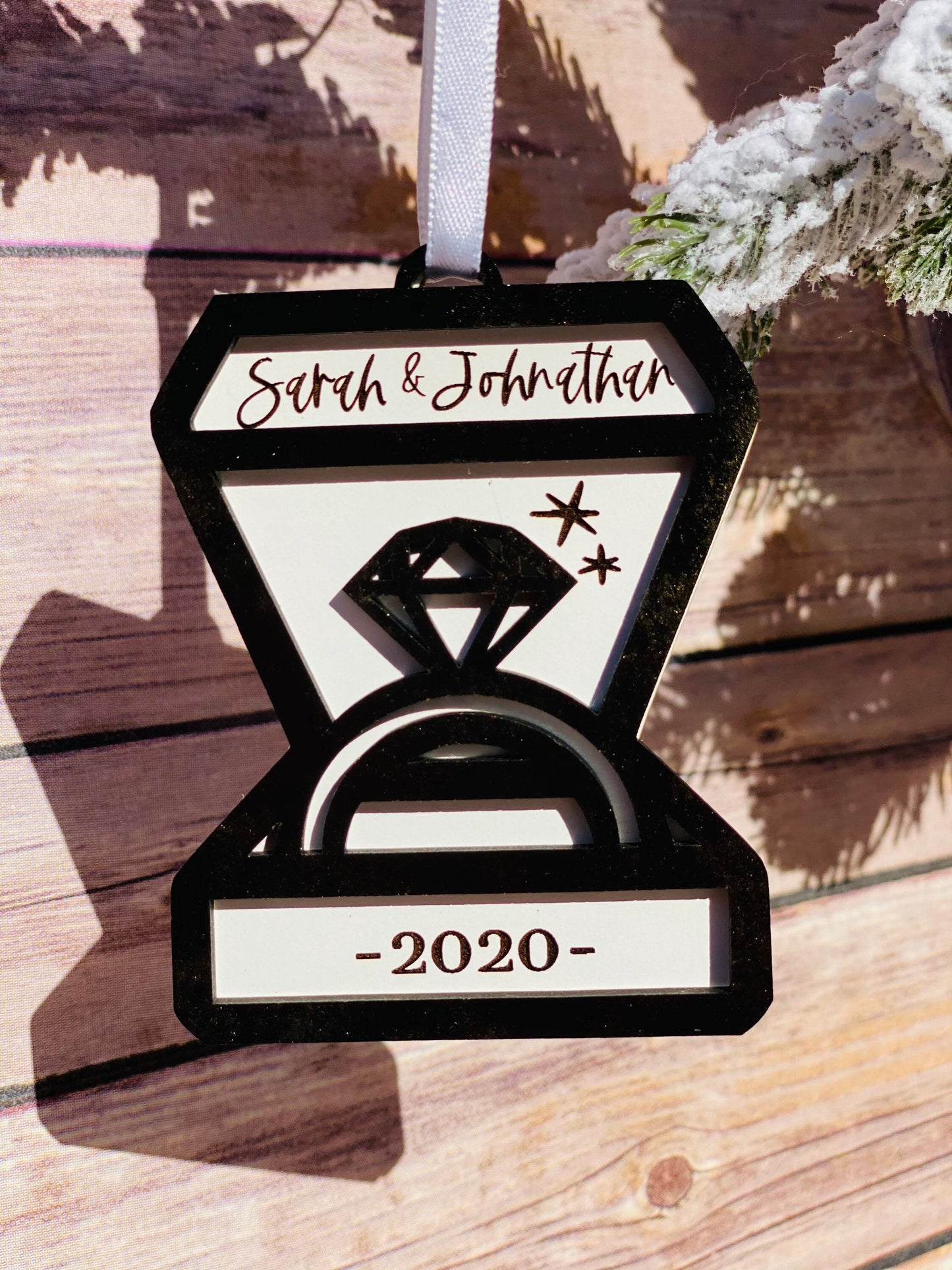 Engagement Ornament! She said YES!!