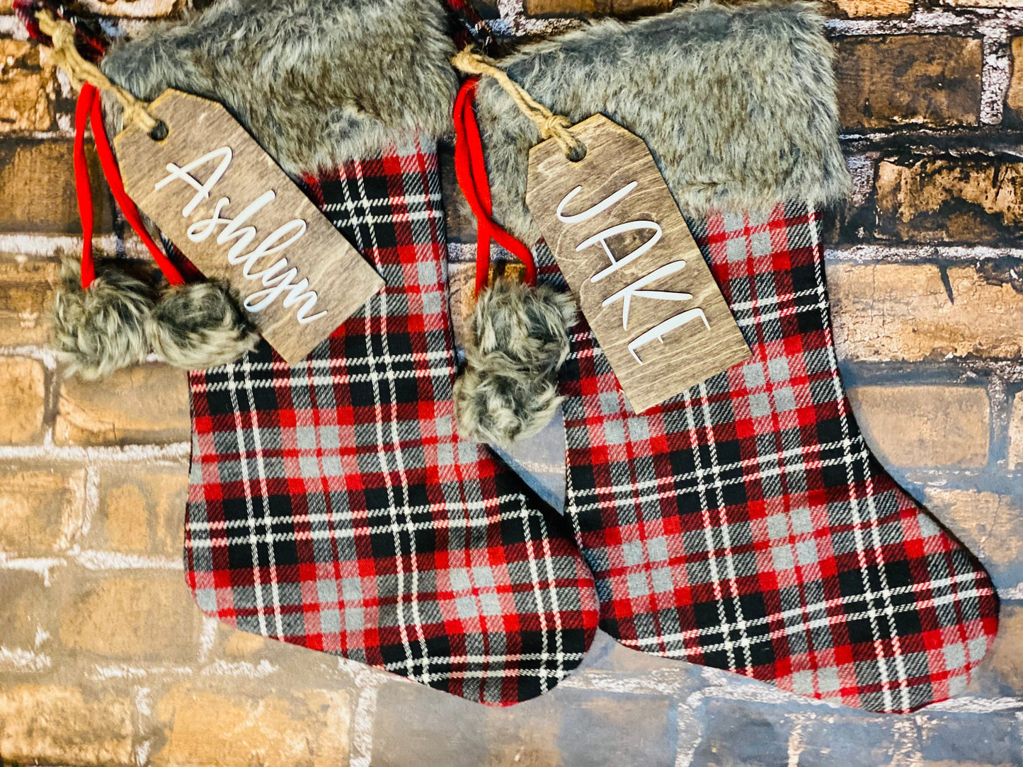 Stocking Tags! Personalized choice of script or print