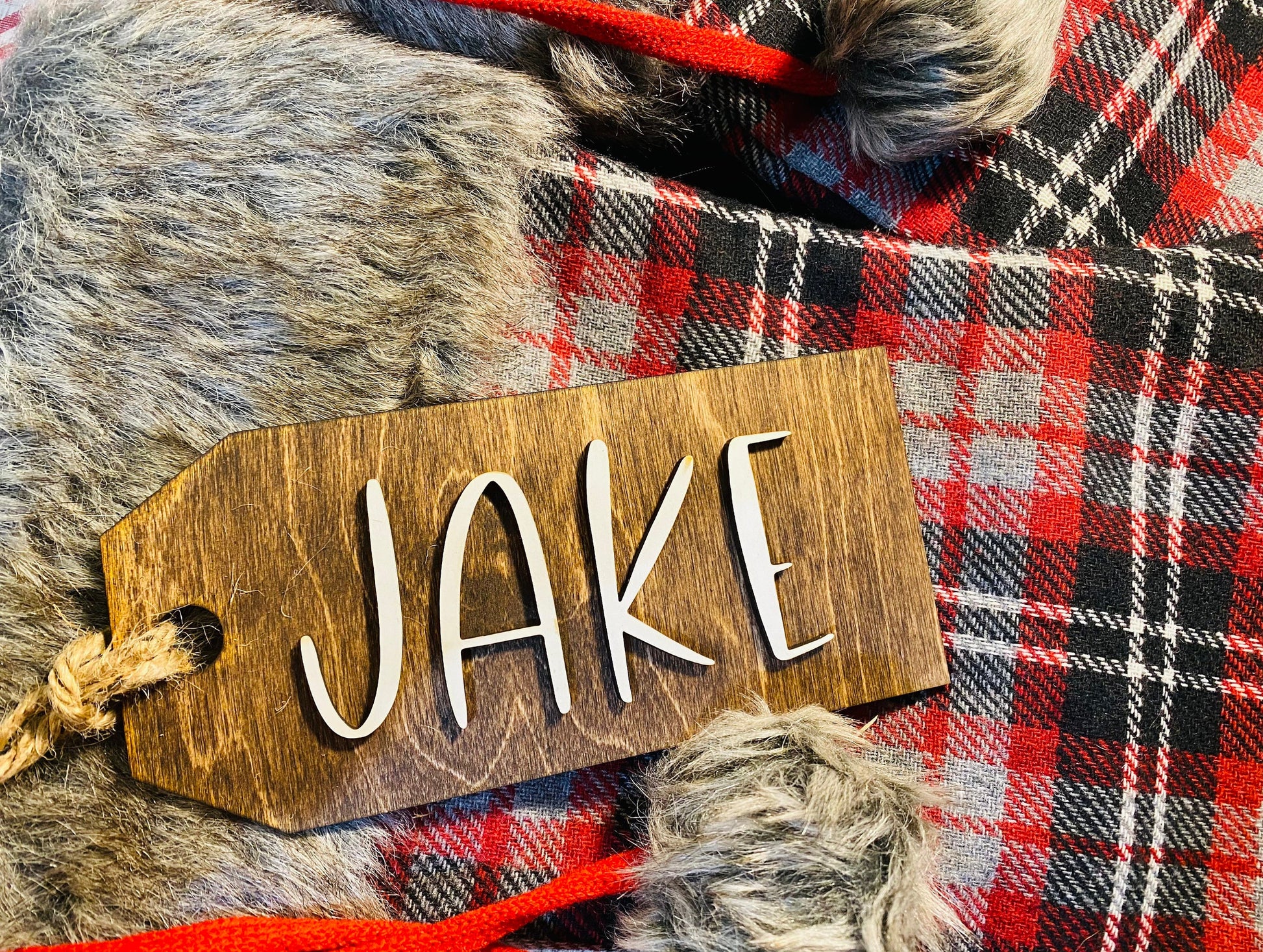 Stocking Tags! Personalized choice of script or print