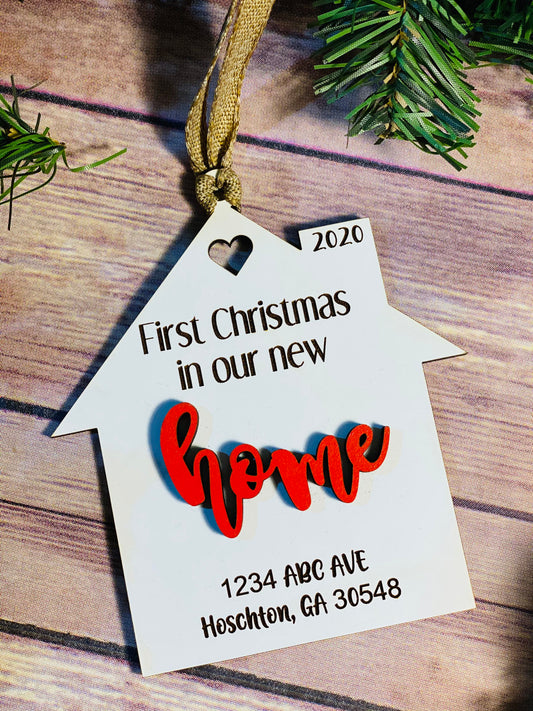 First Christmas | New Home | 2023 Home Ornaments